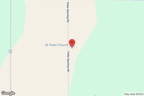 St Peter's Pella Opening