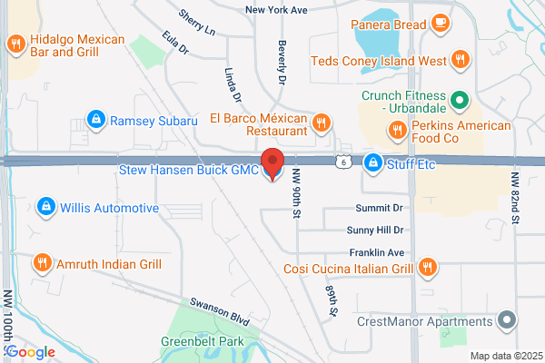 Service Department at Stew Hansen Buick GMC