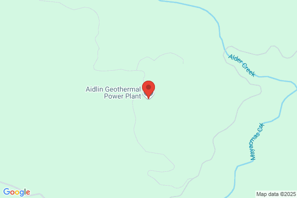 Aidlin Geothermal Power Plant