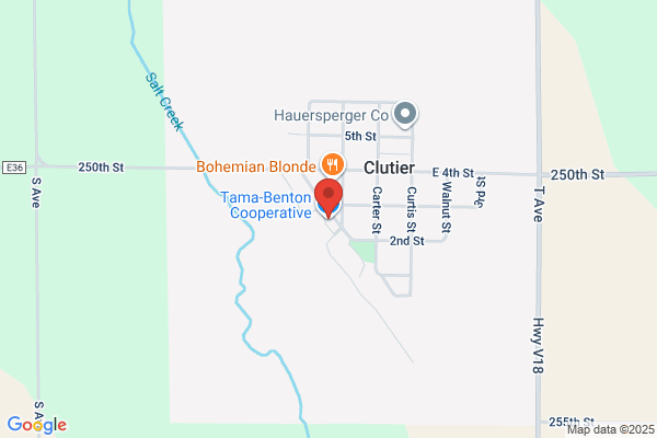 Tama Benton Co-Op Co, Clutier Office