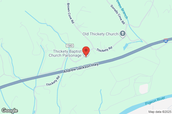 Thickety Baptist Church, Parsonage