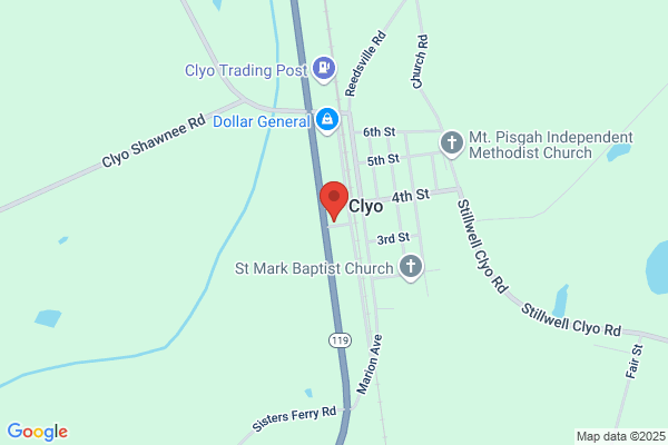 U S Government, U S Post Office, Clyo