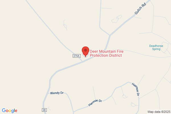 Deer Mountain Fire Protection District, Coaldale