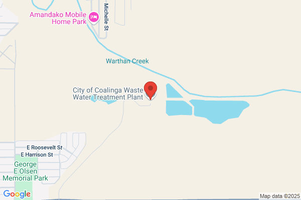 Coalinga City of, Water Plant