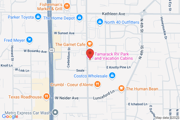 Tamarack RV Park and Vacation Cabins