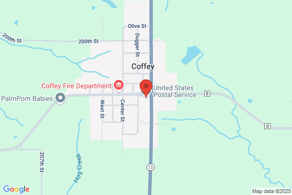 U S Government, Post Offices, Coffey