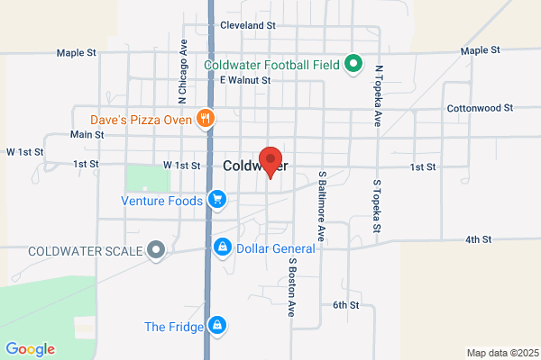 Coldwater, Shop