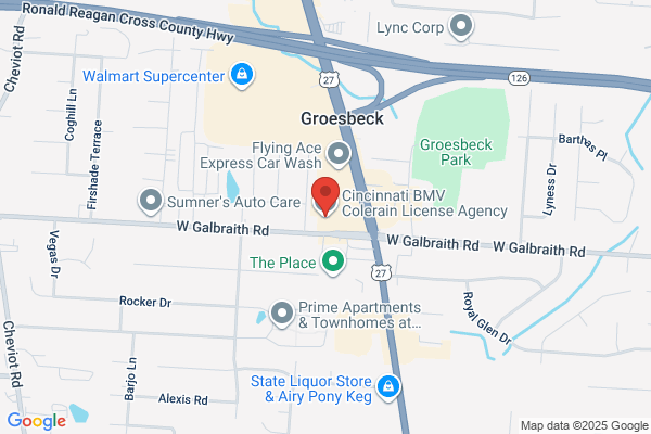 Colerain License Agency Ohio BMV