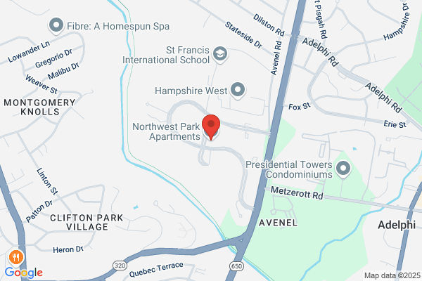 Northwest Park Apartments, For Tenant Consult Telephone Directory