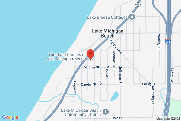 Sand Castles of Lake Michigan Beach the