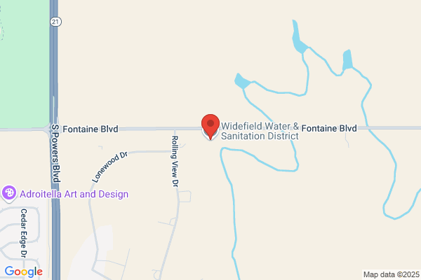 Widefield Water & Sanitation District, Customer Service & Billing