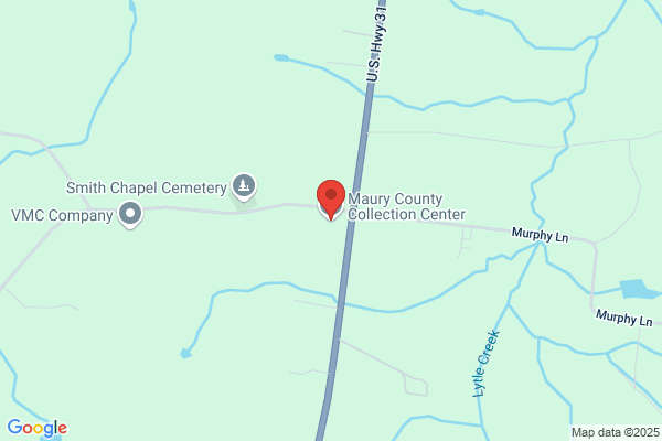 Maury County Government, Solid Waste, Collection Center