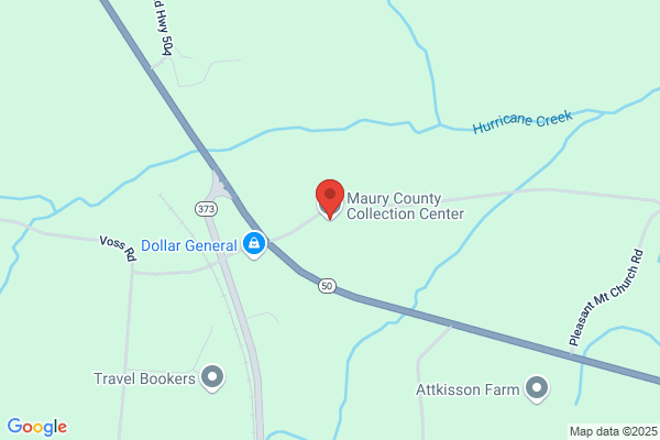 Maury County Government, Solid Waste, Collection Center