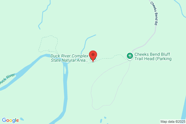 Duck River Complex State Natural Area Cheeks Bend Site