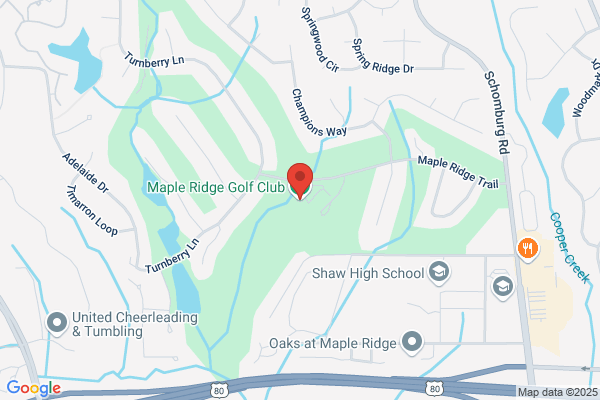 Maple Ridge Golf Club, Maintenance