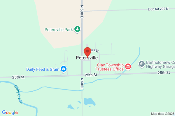 Petersville United Methodist Church, Church