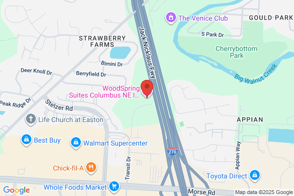 WoodSpring Suites Columbus NE I-270