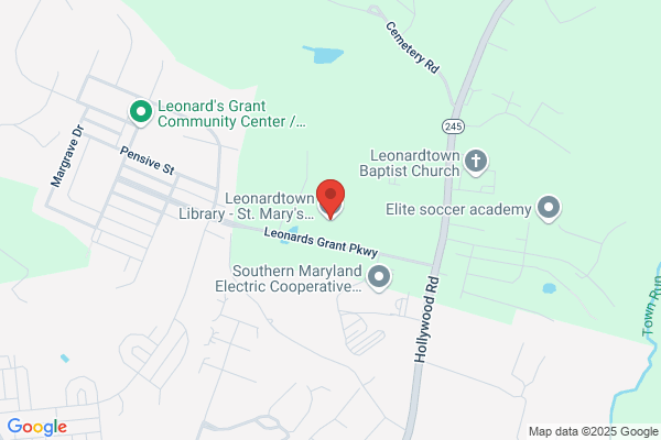 Leonardtown Community of, Library