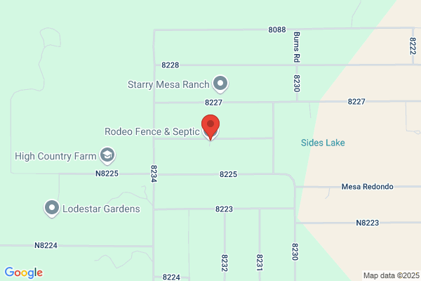 Rodeo Fence and Septic