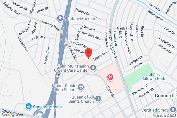 John Muir Health Behavioral Health Center, Inpatient Services