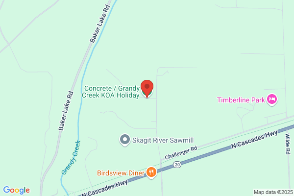Concrete / Grandy Creek KOA Holiday