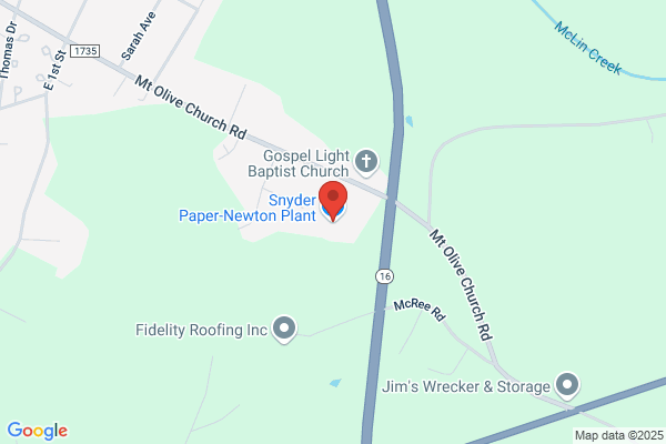 Snyder Paper-Newton Plant