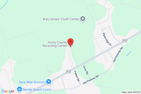 Horry County Recycling Centers, Centers