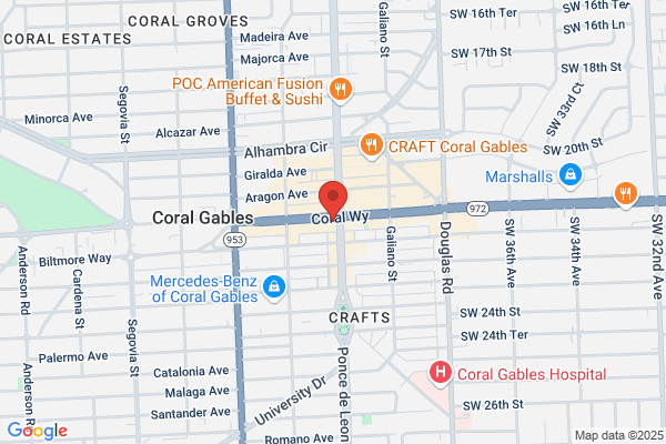 Miracle Mile & Downtown Coral Gables