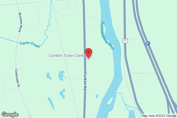 Conklin Town of, Supervisor's Office