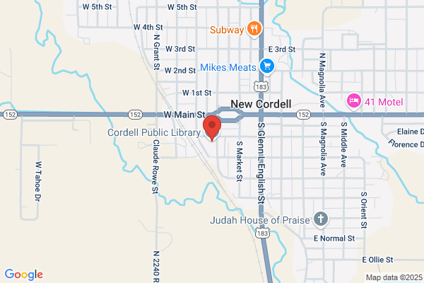 Cordell City of, Cordell Public Library
