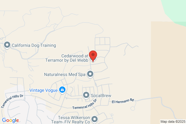 Cedarwood at Terramor by Del Webb