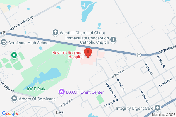 Navarro Regional Hospital, Patient Room Information