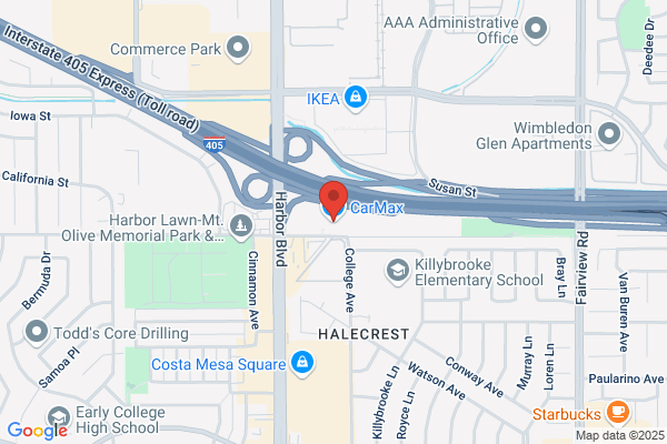 Drivetime Costa Mesa