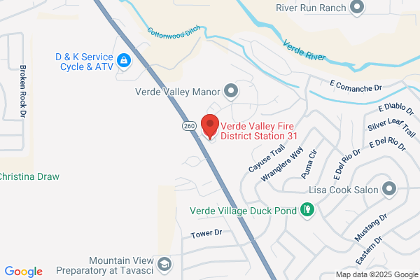Verde Valley Fire District, Administration