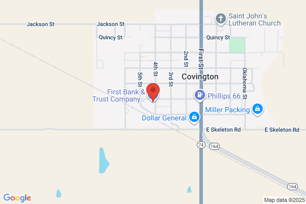 First Bank & Trust Company - Covington, Oklahoma