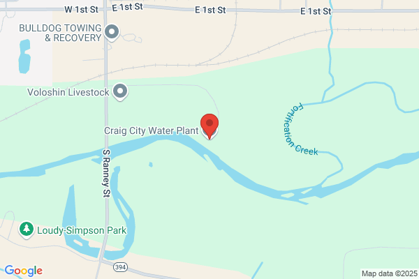 Craig City Government, Water Plant