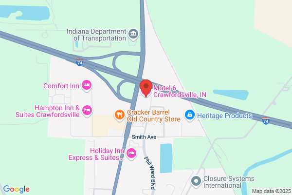 Motel 6 Crawfordsville IN