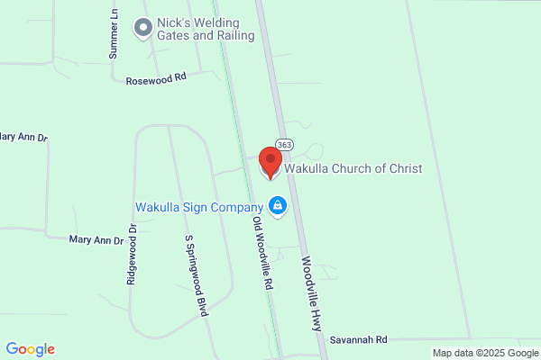 Church of Christ At Wakulla