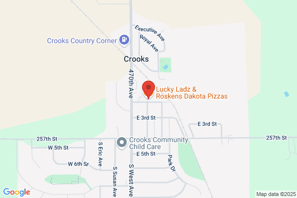 Critters & Roskens Dakota Pizzas