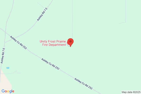 Unity Frost Prairie Fire Department