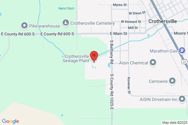 City of Crothersville, Sewage Plant