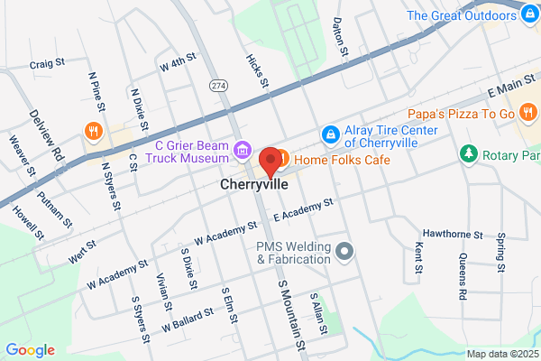 Curves of Cherryville