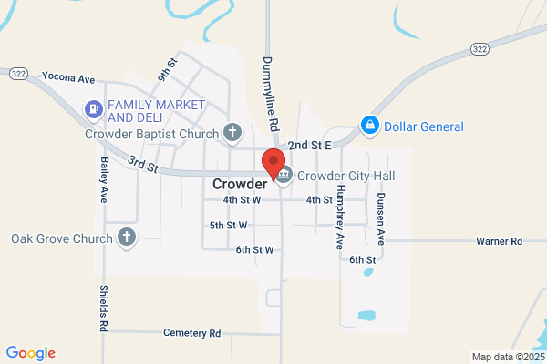 U S Government, Post Office, Crowder