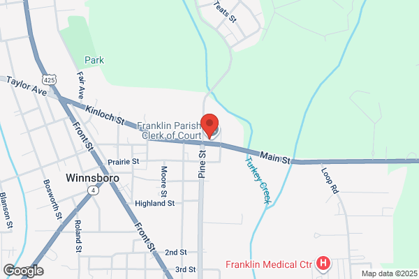 Franklin Parish of, Police Jury