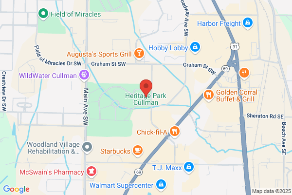 Cullman City of, Park & Recreation Department, Cullman Heritage Park Complex