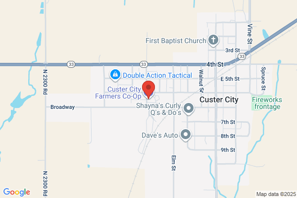 Custer City Farmers Co-Op, Elevator