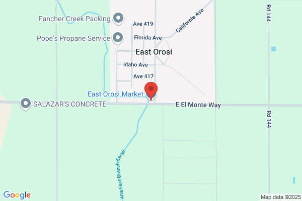 East Orosi Market