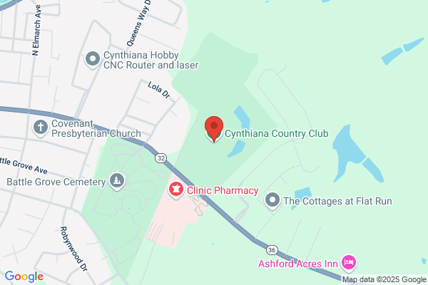 Cynthiana Country Club, Pro Shop