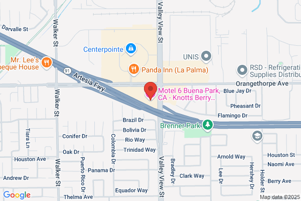 Motel 6 Buena Park Knotts Berry Farm Disneyland