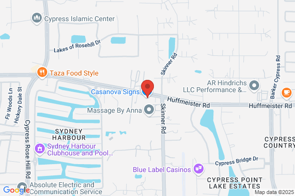 Casanova Signs | Best Signs & Signage Company in Houston